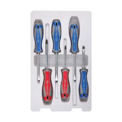 KING TONY Slotted and PHILLIPS® Screwdriver Set 31216MR - 6 (un.)