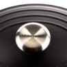 Caçarola Marmita Gourmet 26cm Preto Fosco - Signature