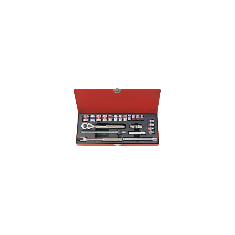 KING TONY 3/8' Socket Set 22 (un.) 3523MR04