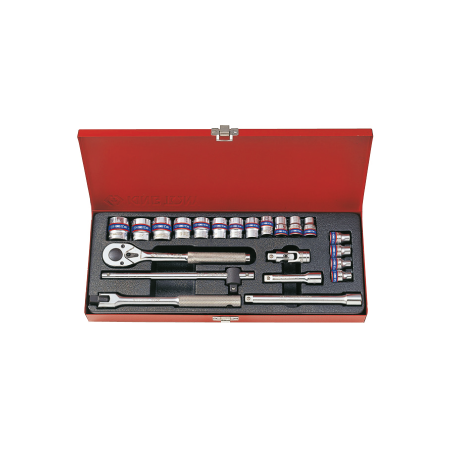 KING TONY 3/8' Socket Set 22 (un.) 3523MR04