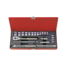 KING TONY 3/8' Socket Set 22 (un.) 3523MR04