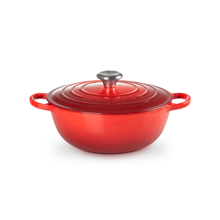 Cast Iron Soup Pot 26cm Cerise