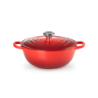 Cast Iron Soup Pot 26cm Cerise