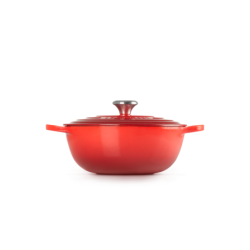 Cast Iron Soup Pot 26cm Cerise