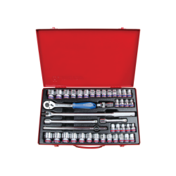 KING TONY 1/2' Socket Set with Accessories 42 (un.) 4042CR02