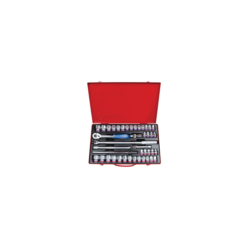 KING TONY 1/2' Socket Set with Accessories 42 (un.) 4042CR02