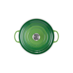 Cast Iron Soup Pot 26cm - Bamboo