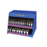 KING TONY Deep Socket Set on Shelf - 114 (un.)