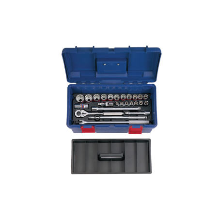KING TONY 1/2' Socket Set with Accessories 25 (un.) 41026SR