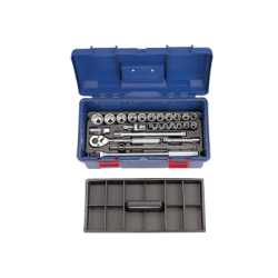 KING TONY 1/2' Socket Set with Accessories 25 (un.) 41526SR