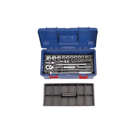 KING TONY 1/2' Socket Set with Accessories 25 (un.) 41526SR