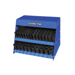 KING TONY 1/2” Hexagon Deep Impact Socket Set 166 (un.)
