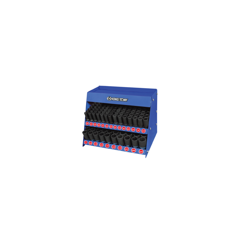 KING TONY 1/2” Hexagon Deep Impact Socket Set 102 (un.)