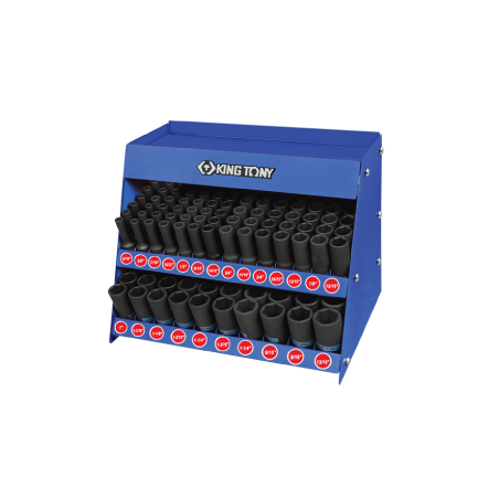 KING TONY 1/2” Hexagon Deep Impact Socket Set 102 (un.)
