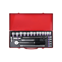 KING TONY 1/2' Socket Wrench Set - 26 (un.)