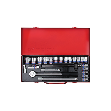 KING TONY 1/2' Socket Wrench Set - 26 (un.)