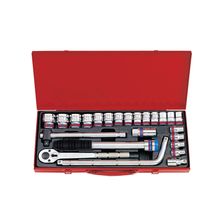 KING TONY 1/2' Socket Set 24 (un.) 4533SR