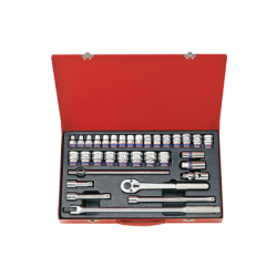 KING TONY 1/2' Socket Set with Accessories 33 (un.) 4534MR
