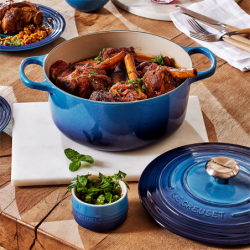 Cocotte Redonda 18cm - Azure