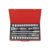 KING TONY 1/2' Socket Set with Accessories 42 (un.) 4542CR