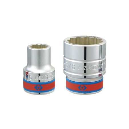 KING TONY Standard 6 Points Metric Socket 1-5/8' - 3/4'