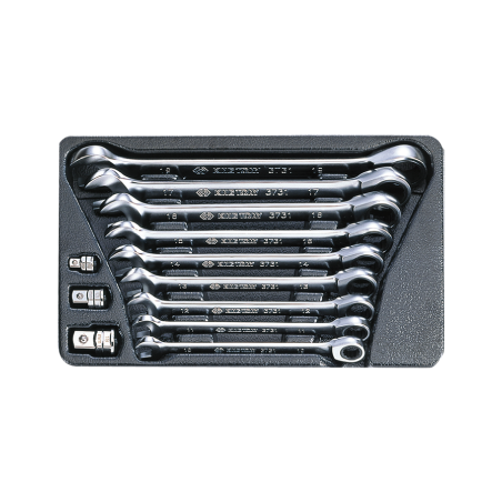 KING TONY Tool Set Content on Tray - 12 (un.)