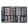 KING TONY 48 Pieces 1/4' DR. Socket Set 6PT for Tool Chest