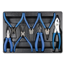 KING TONY European and Circlip Pliers Set for Tool Chest & Trolley7 (un.)