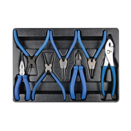 KING TONY European and Circlip Pliers Set for Tool Chest & Trolley7 (un.)