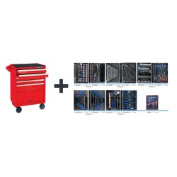 KING TONY Tool Trolley Set - 173 (un.)