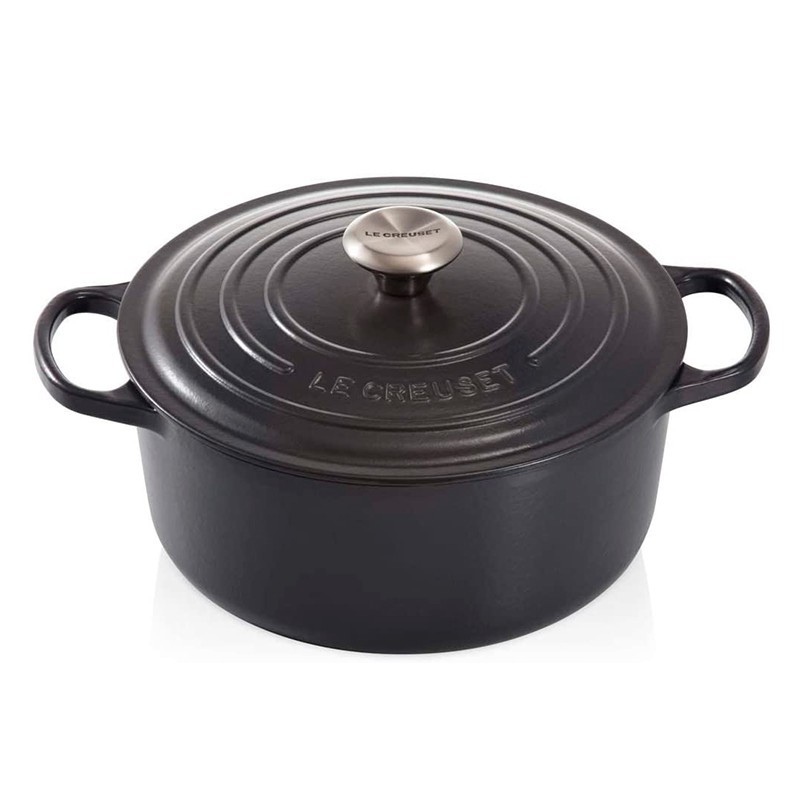 Cocotte Redonda 24cm Preto Fosco - Evolution Cocotte Redonda 24cm Preto Fosco - Evolution