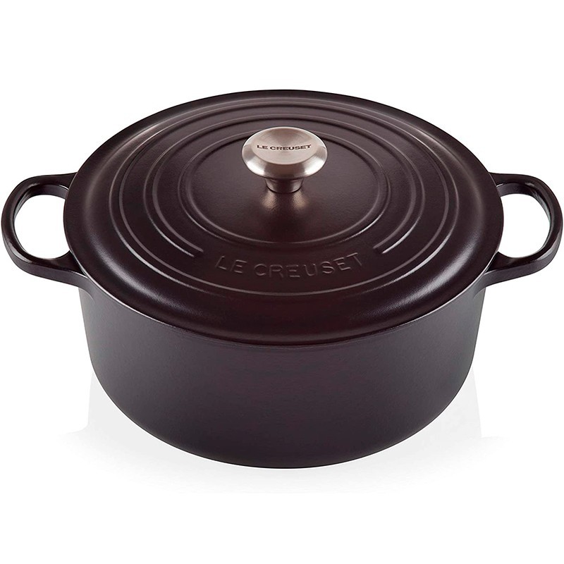 Cocotte Redonda 28cm Preto Fosco - Evolution