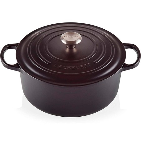 Cocotte Redonda 28cm Preto Fosco - Evolution