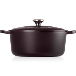 Cocotte Redonda 28cm Preto Fosco - Evolution