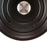 Cocotte Redonda 28cm Preto Fosco - Evolution