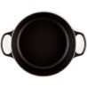 Cocotte Redonda 28cm Preto Fosco - Evolution