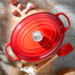 Oval Casserole 29cm Cerise