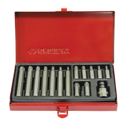 KING TONY 10 mm TORX® Bit Set 15 Pieces