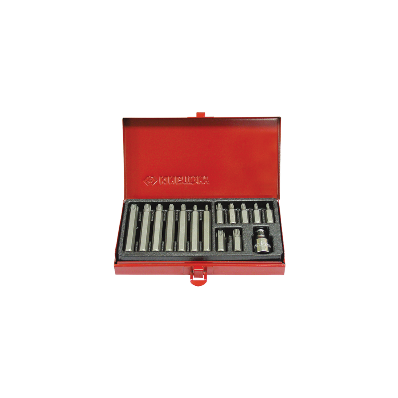KING TONY 10 mm TORX® Bit Set 15 Pieces