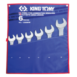 KING TONY 1296MRN 6 (un.) Combination Wrench Set