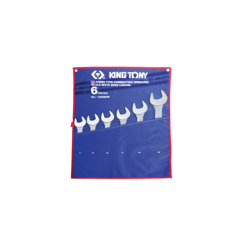 KING TONY 1296MRN 6 (un.) Combination Wrench Set KING TONY 1296MRN 6 (un.) Combination Wrench Set