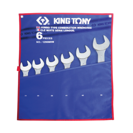 KING TONY 1296MRN 6 (un.) Combination Wrench Set