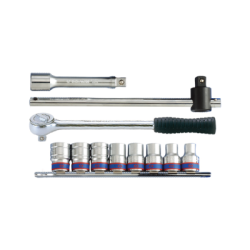 KING TONY 1/2' Socket Set 11 (un.) 4311MR