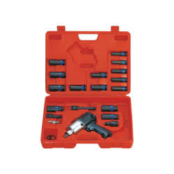 KING TONY 1/2' Impact Socket & Wrench Set - 23 (un.)