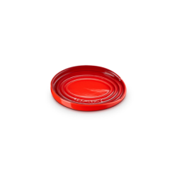 Oval Spoon Rest Cerise