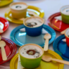 Set of 6 Mini Ramekins - Rainbow