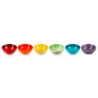 Set of 6 Cereal Bowls 16cm - Rainbow