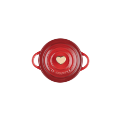 Petite Casserole Heart Cerise - L'Amour