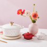 Mini Cocotte Coração Cerise - L'Amour