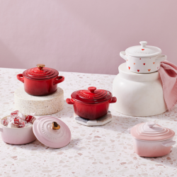 Mini Cocotte Coração Cerise - L'Amour